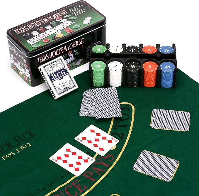 Poker cards fashion gambling bundle