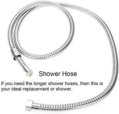 Shower Hose - Long Stainless Steel Universal Replacement (1.5m/2m/2.5m)