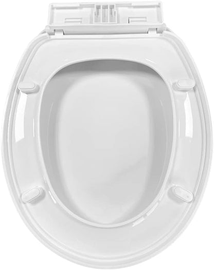 Toilet Seat/ White Soft Close/ Oval Shape