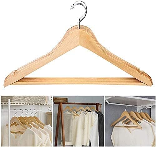 Wooden Hanger - 360 Degree Rotatory Hook - (Pack of 10/20/30/40/60/80/100)