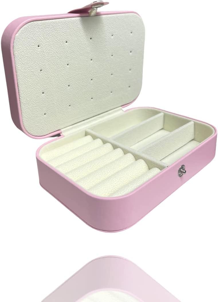 Jewellery Box Organiser - (NAVY BLUE / PINK)