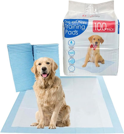 Pet Potty Training Pads for Dogs - 5 Layers Super - 56 x 56 cm - (Pack of 50/100)